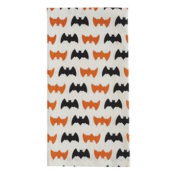 Bats Flour Sack Printed Dishtowel