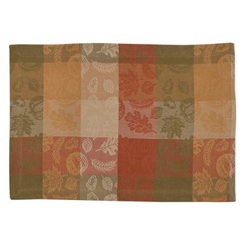 Leaves Abound Jacquard Placemat