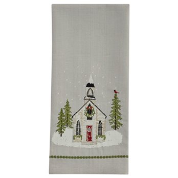 Church Printed/Embroidered Dishtowel