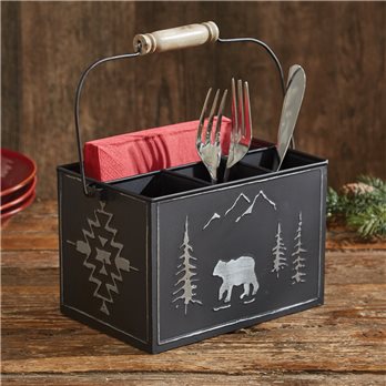 Black Bear Utensil Caddy