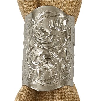Silver Latigo Napkin Ring