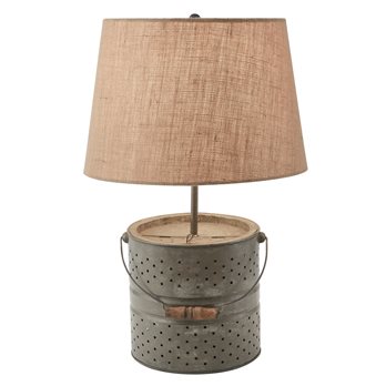 Bait Bucket Lamp with Shade