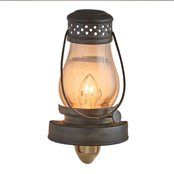 Lantern W/Glass Night Light