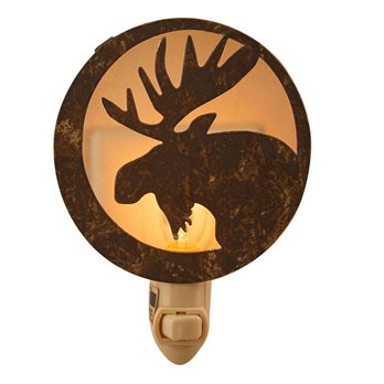 Moose Head Night Light