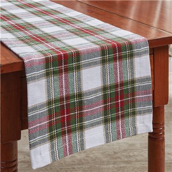 Balsam Berry Plaid Table Runner 13" x 36"