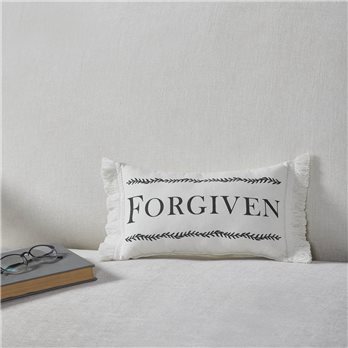Risen Forgiven Pillow 7x13