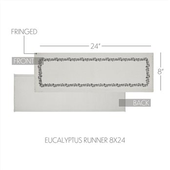 Finders Keepers Eucalyptus Runner 8x24