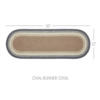 Finders Keepers Oval Runner 12x36