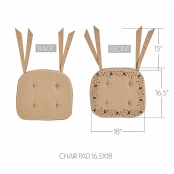 Pip Vinestar Chair Pad 16.5x18
