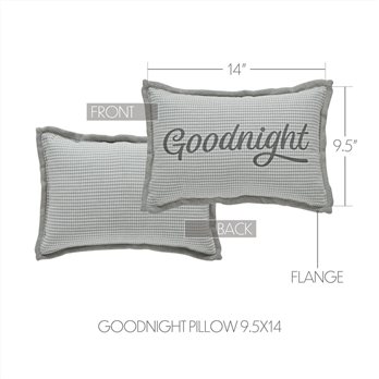 Finders Keepers Goodnight Pillow 9.5x14