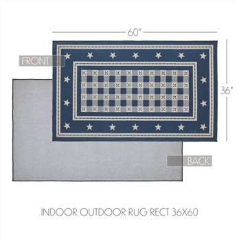 My Country Polyester Rug Rect 36x60