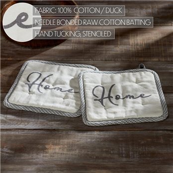 Finders Keepers Home Pot Holder Set of 2 8x8