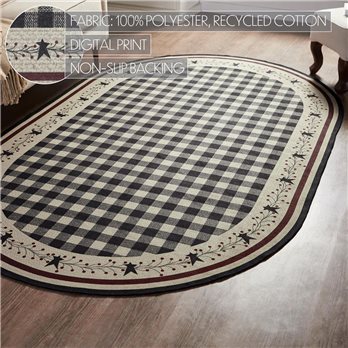 Pip Vinestar Polyester Rug Oval 60x96