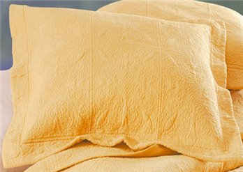 Cornsilk Matelasse Euro Sham