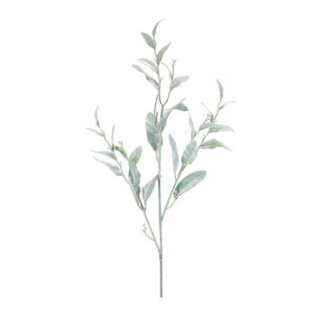 Frosted Leaf Spray (Set of 6)