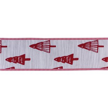 Wired Polyester Ribbon 4" x 5 yds.