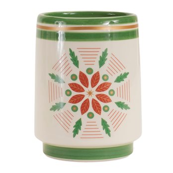 Modern Holiday Floral Planter (Set of 3)