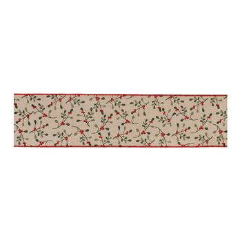 Holiday Berry Ribbon 4" x 10 yds