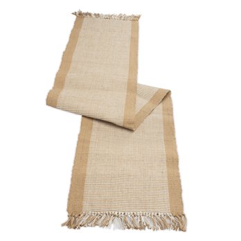 Woven Jute Table Runner 79.5"L
