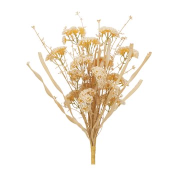 Beige Floral Grass Bush (Set of 2)