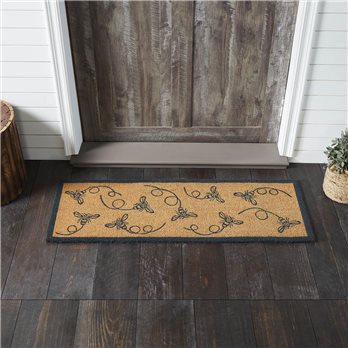 Buzzy Bees Coir Rug Rect 17x48