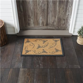 Buzzy Bees Coir Rug Rect 20x30