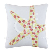 Tufted Starfish Pillow