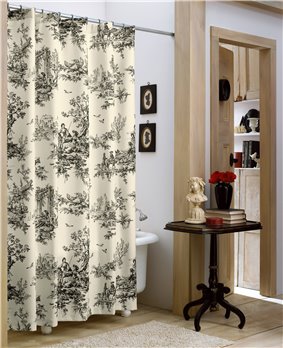 Bouvier Shower Curtain - Toile