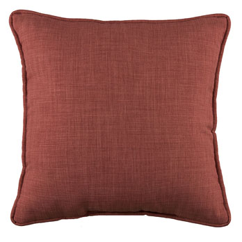 Hepworth Red Square Pillow