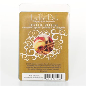 La-Tee-Da Wax Melts Idyllic Refuge - Cinnamon Apple