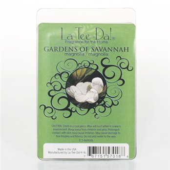 La-Tee-Da Wax Melts Gardens of Savannah - Magnolia