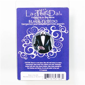 La-Tee-Da Wax Melts Black Tuxedo