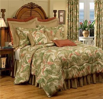 La Selva Natural Twin Thomasville Comforter Set (15" bedskirt)
