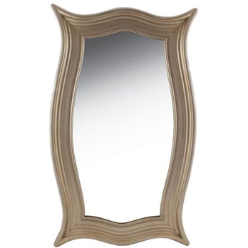 Champagne Curved Mirror