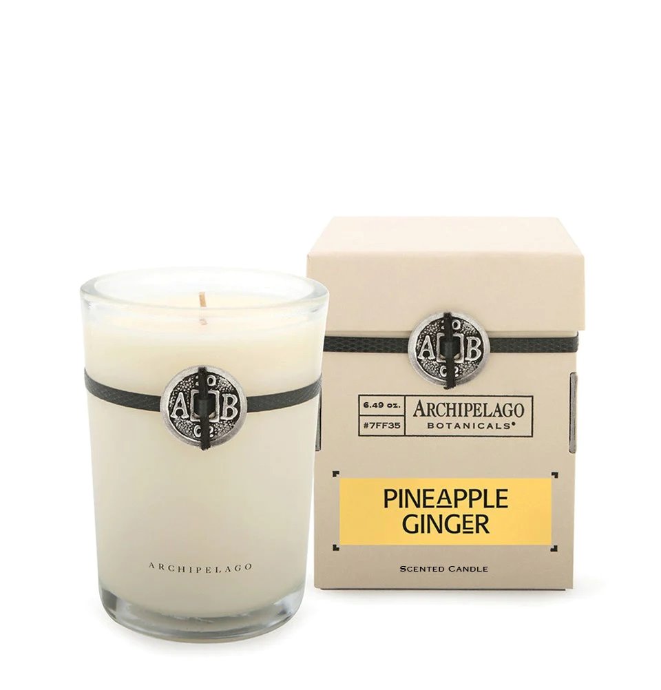 Archipelago Pineapple Ginger Soy Boxed Candle