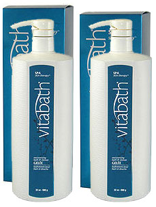 Vitabath Spa Skin Therapy Moisturizing Bath & Shower Gelee 2 Pack (2 x 32 oz)