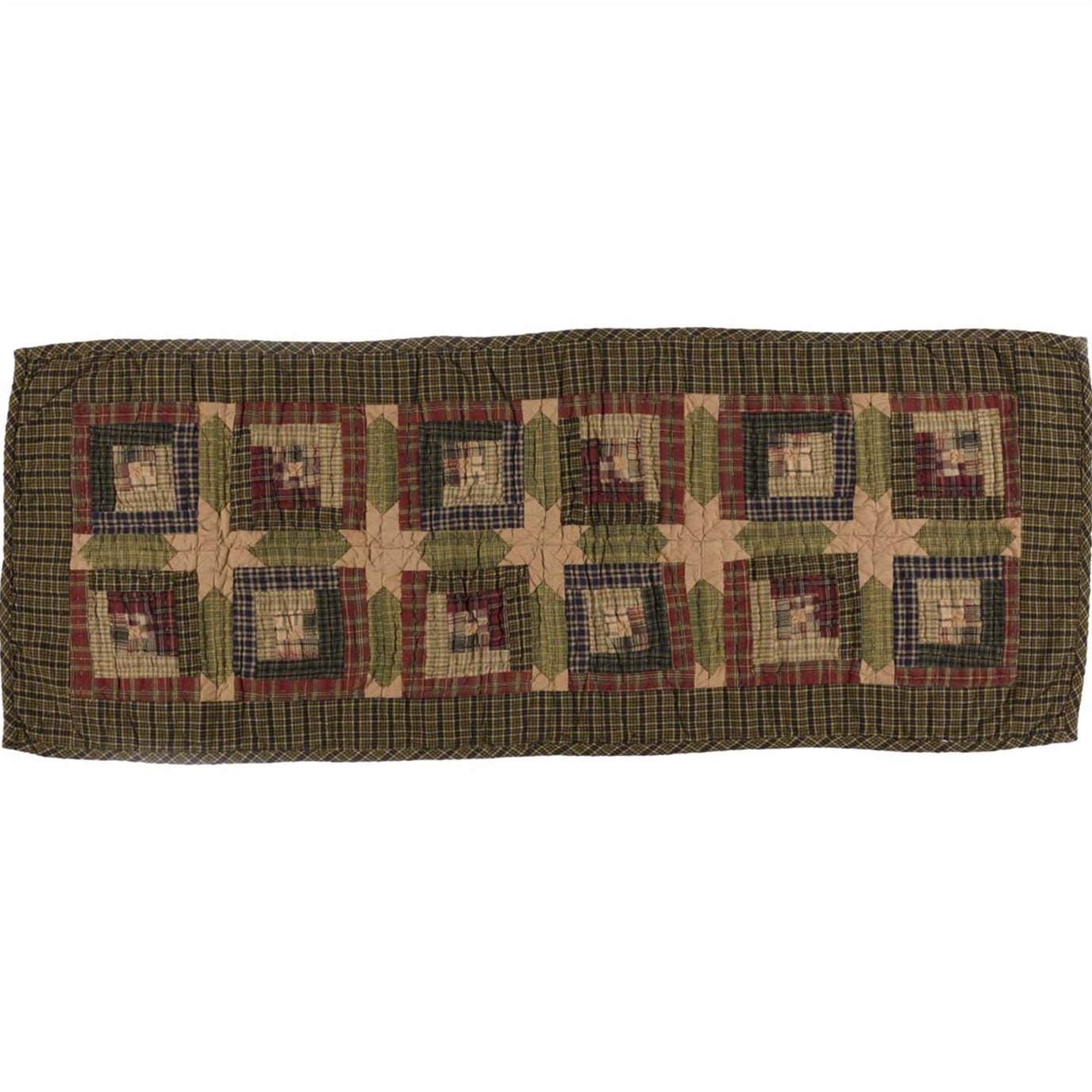 Tea Cabin Runner Quilted 13x36
