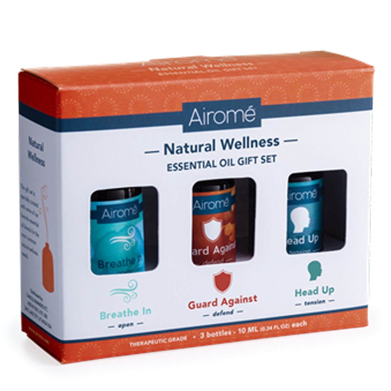Airomé Natural Wellness Essential Oil Set (3X 10ml) 100% Pure