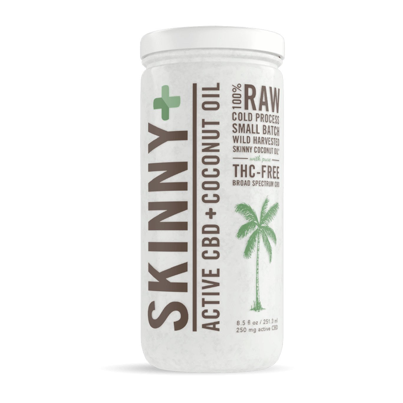 Skinny & Co. + CBD Infused Coconut Oil (8.5 fl. oz.)