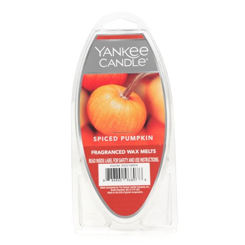 Yankee Candle Spiced Pumpkin Wax Melts 6-Pack