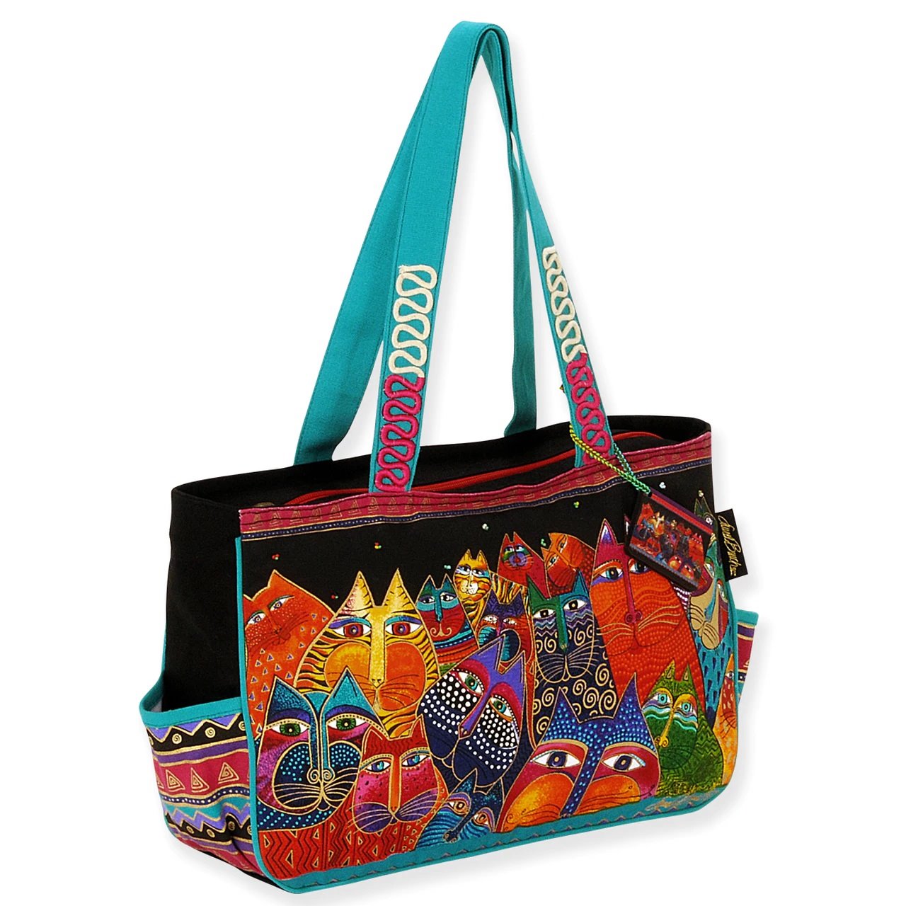 Laurel Burch Fantasticats Medium Tote