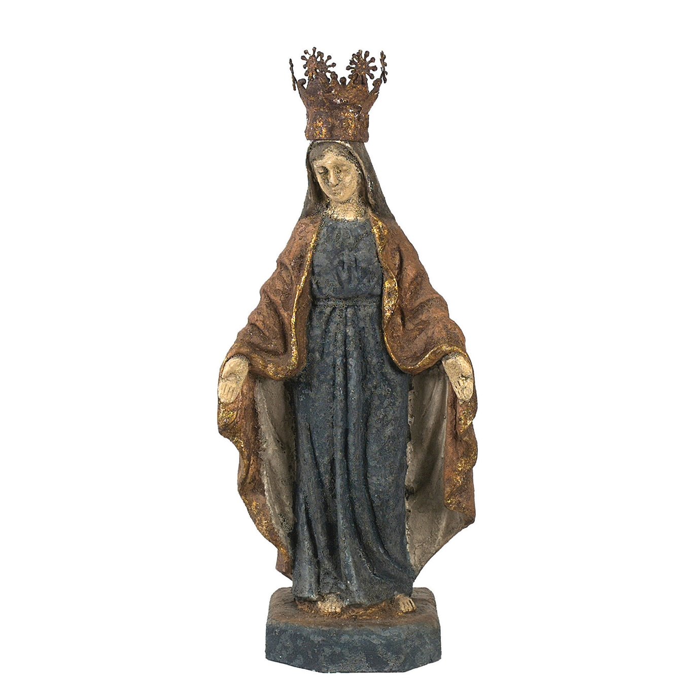 mini virgin mary statue