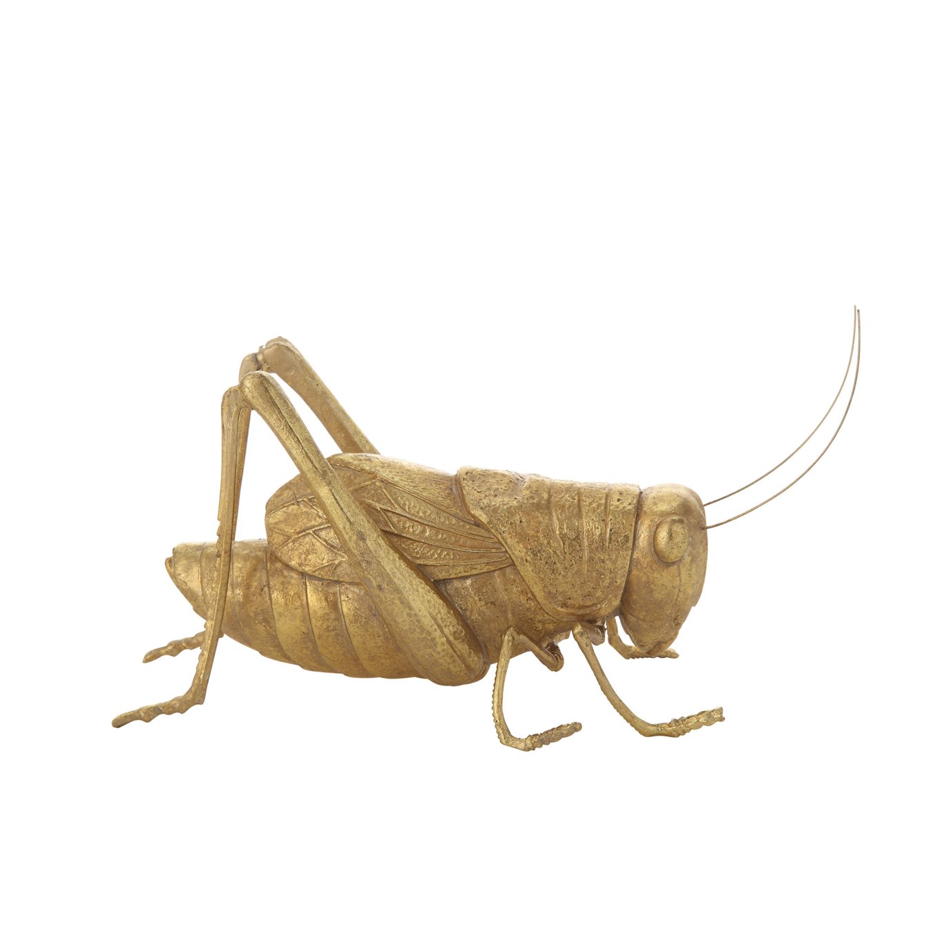 Gold Resin Cricket Figurine