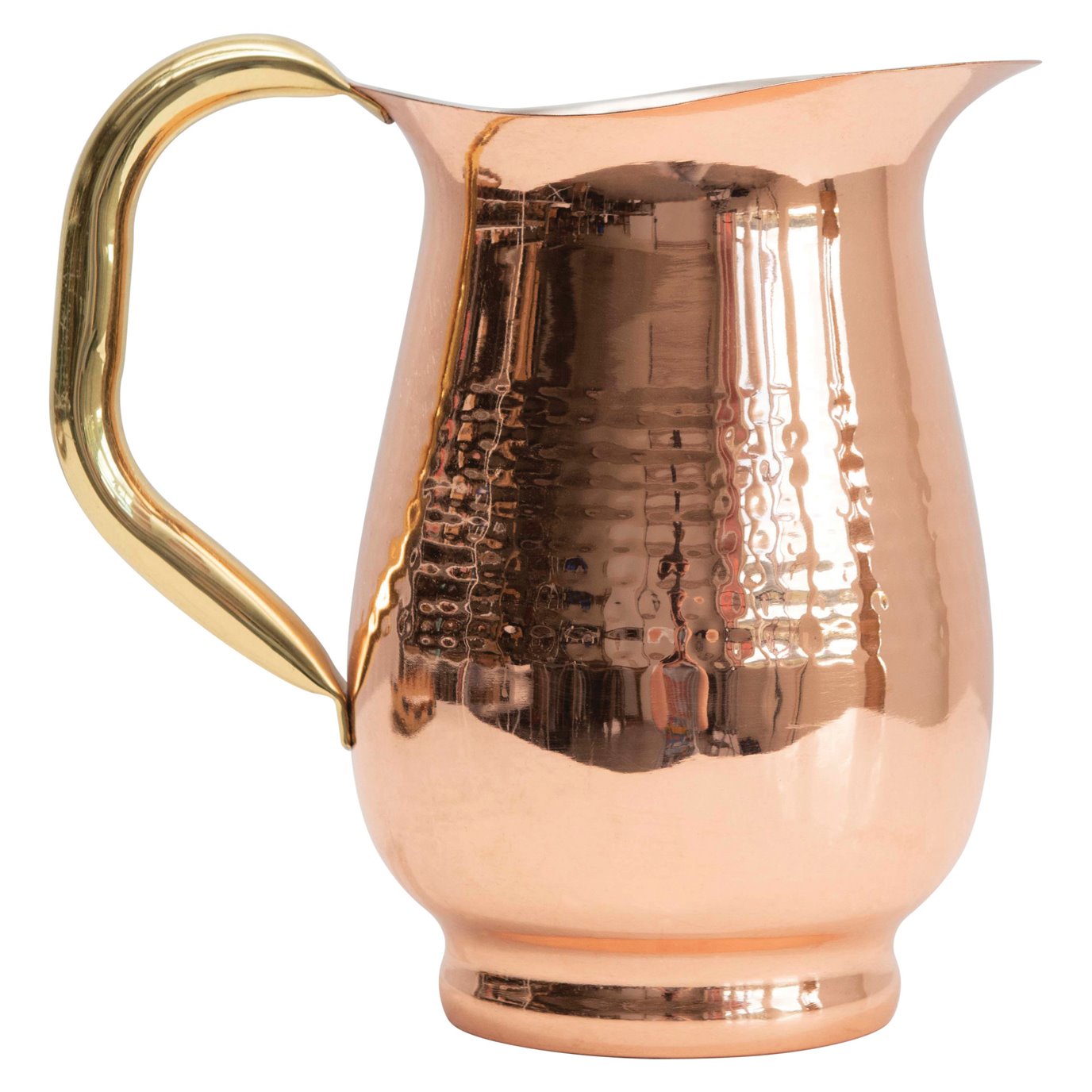 42 oz. Hammered Stainless Steel Pitcher