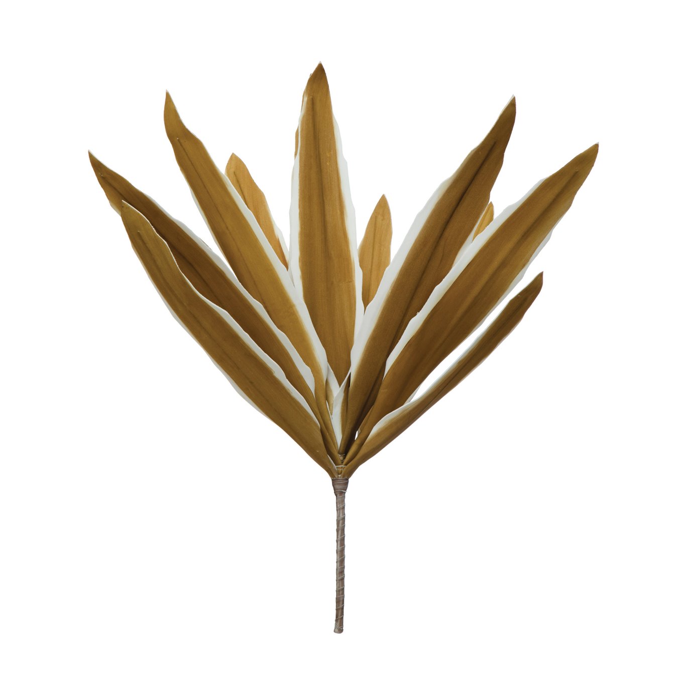 Faux Reed Leaf Stem, Chartreuse