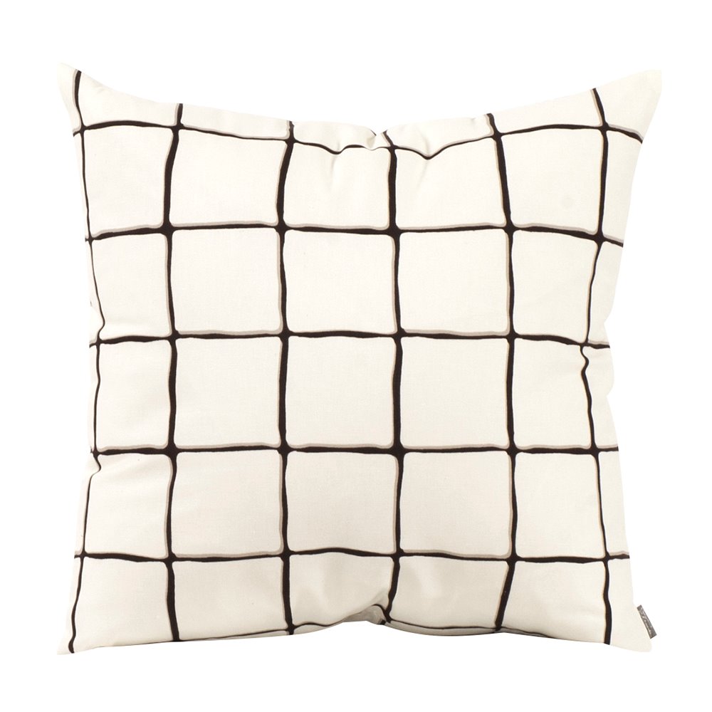 Howard Elliott 20" x 20" Pillow Lattice Onyx - Poly Insert