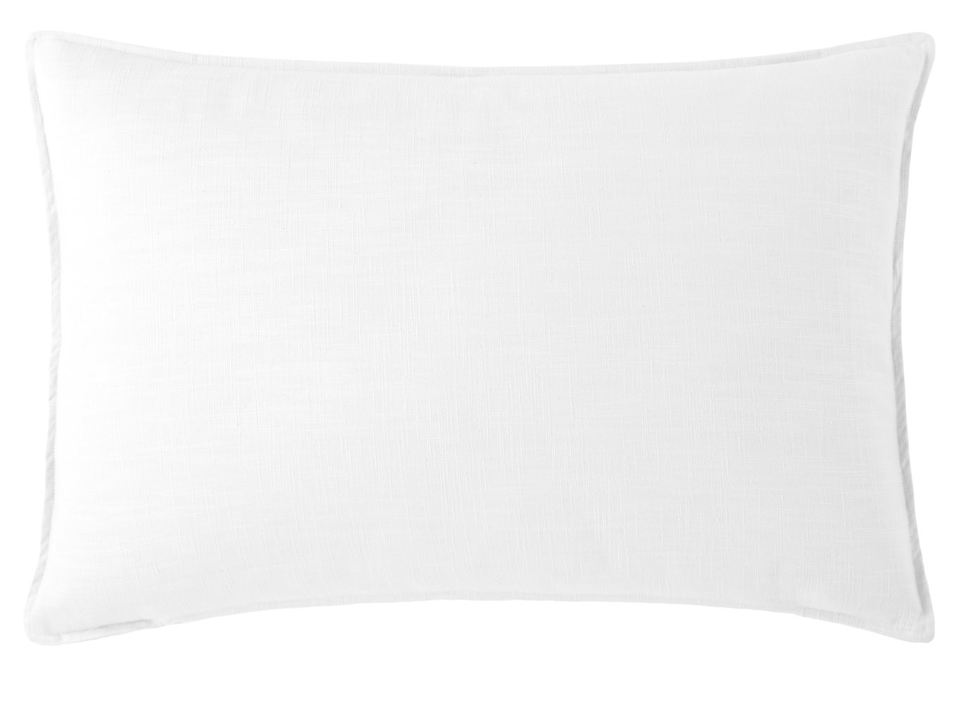 Cambric White Pillow Sham King