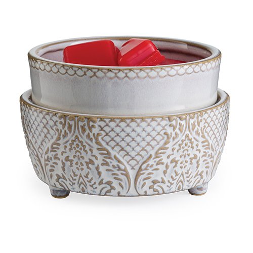 Vintage White 2-In-1 Classic Wax Warmer