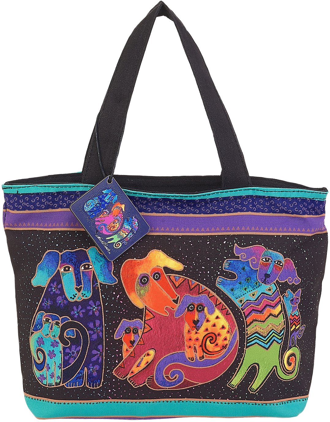 Dogs & Doggies Large Shoulder Tote