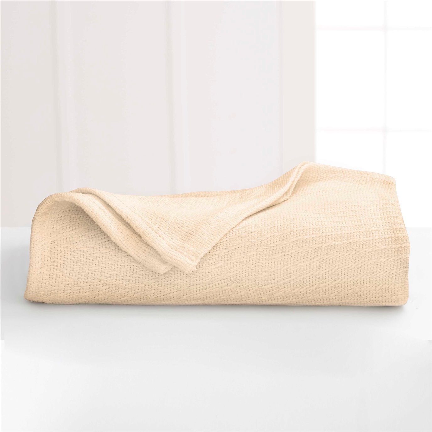 Martex Cotton Full/Queen Natural Blanket